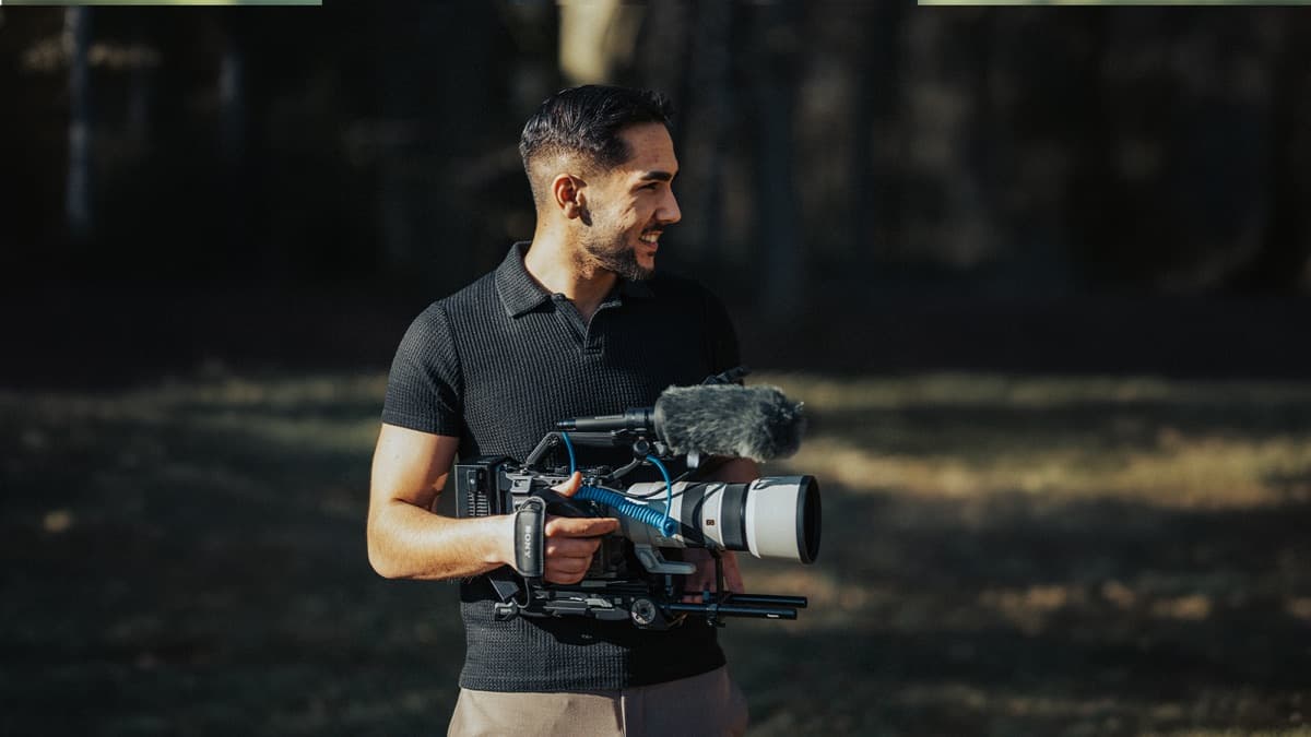 Filmproduktion am Set